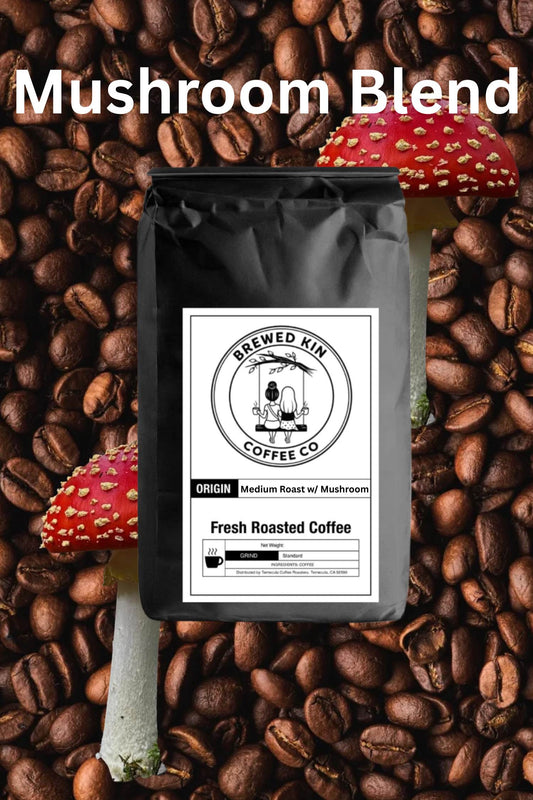 Coffee with Mushrooms Medium Roast