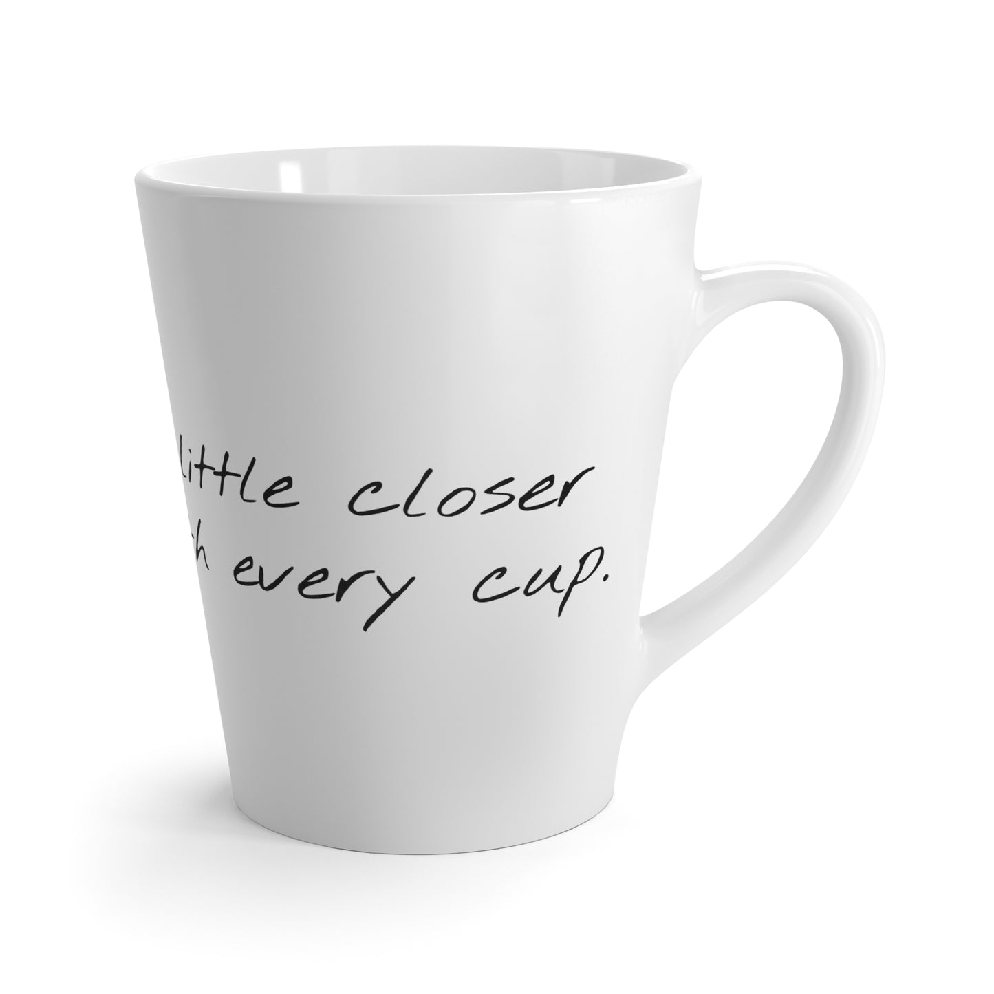 Brewed Kin Latte Mug - Inspirational Coffee Cup for Coffee Lovers