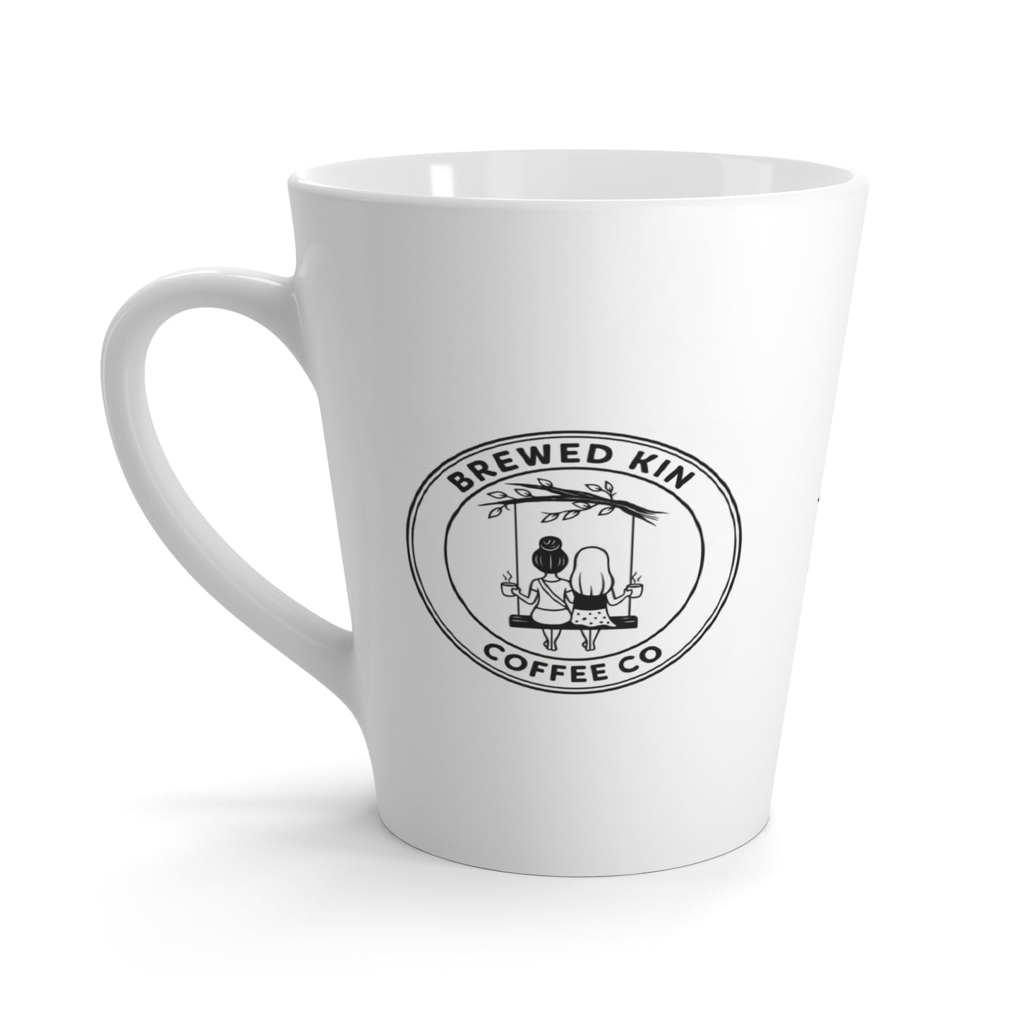 Brewed Kin Latte Mug - Inspirational Coffee Cup for Coffee Lovers